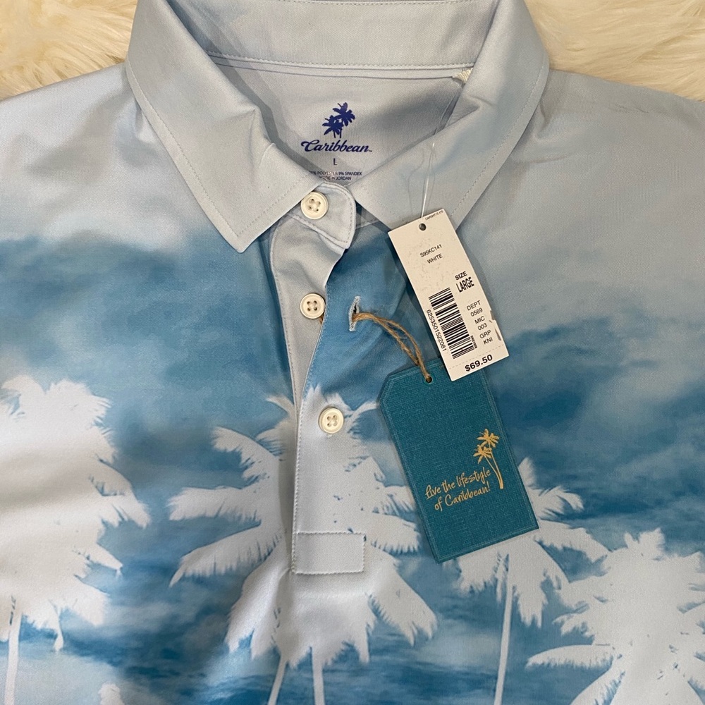 ROUNDTREE & YORKIE SHIRT SIZE LARGE - Picture 2 of 3